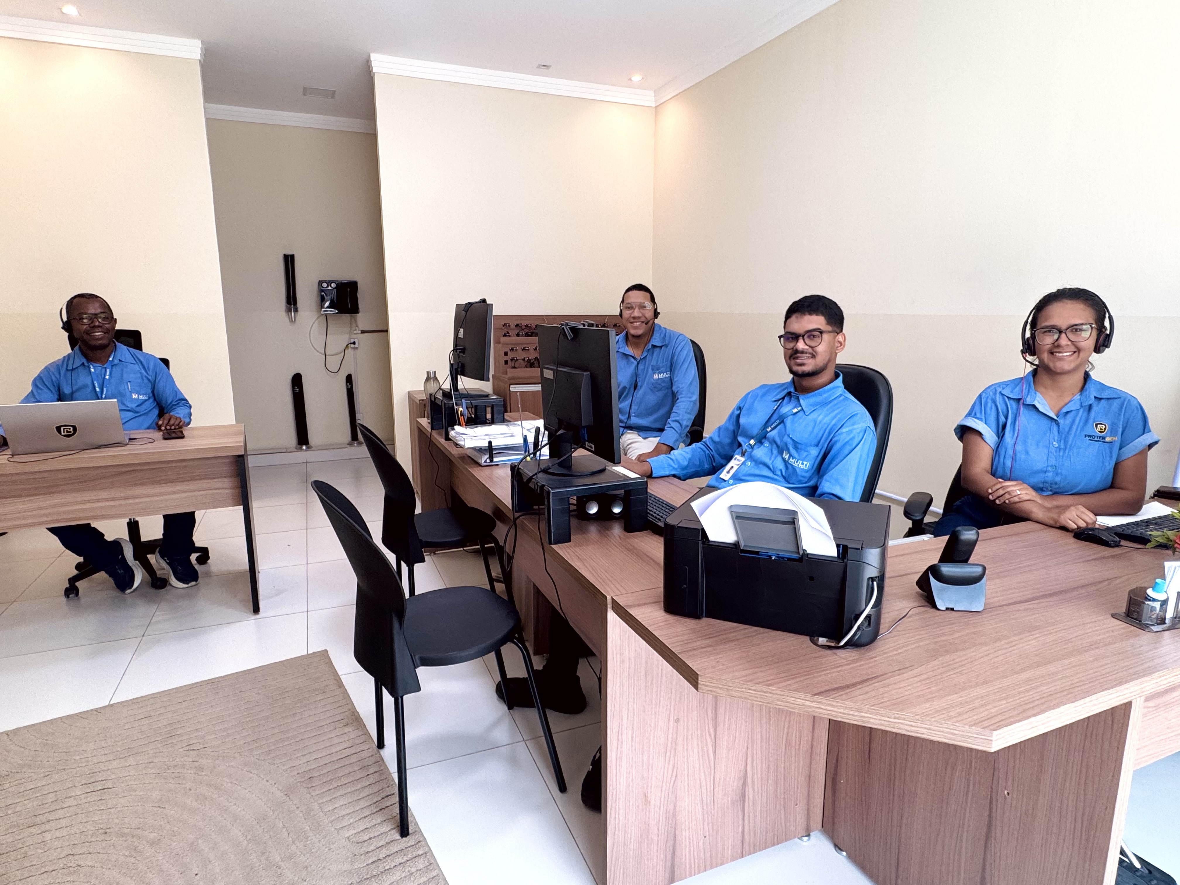 Equipe da Multi Rastreamento em Alagoinhas